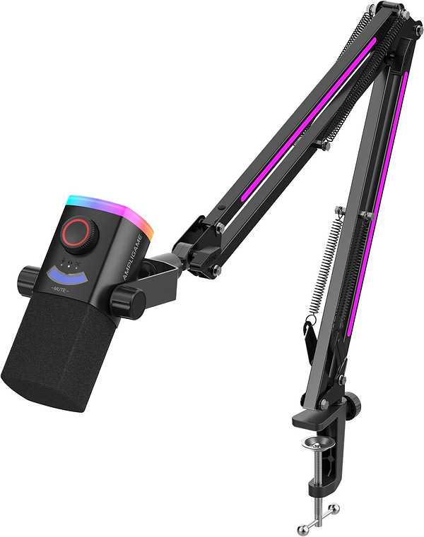 Фото - Микрофон для компьютера проводной Fifine AM8PROT USB/XLR Black