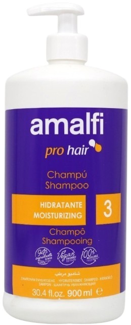 Шампунь жіночий Amalfi Hidratante з дозатором 900 мл (ASID900)