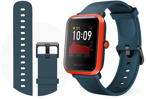 Фото - Смарт-годинник Amazfit Bip S Red Orange