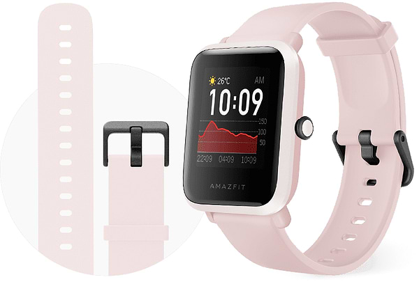 Фото - Смарт-часы Amazfit Bip S Warm Pink