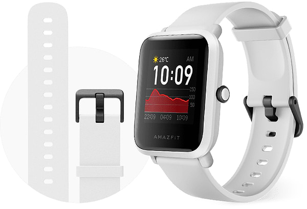 Фото - Смарт-годинник Amazfit Bip S White Rock