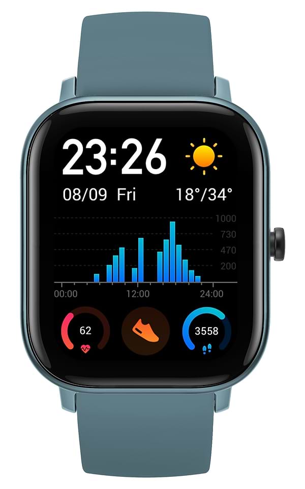 Фото - Смарт-часы Amazfit GTS Steel Blue