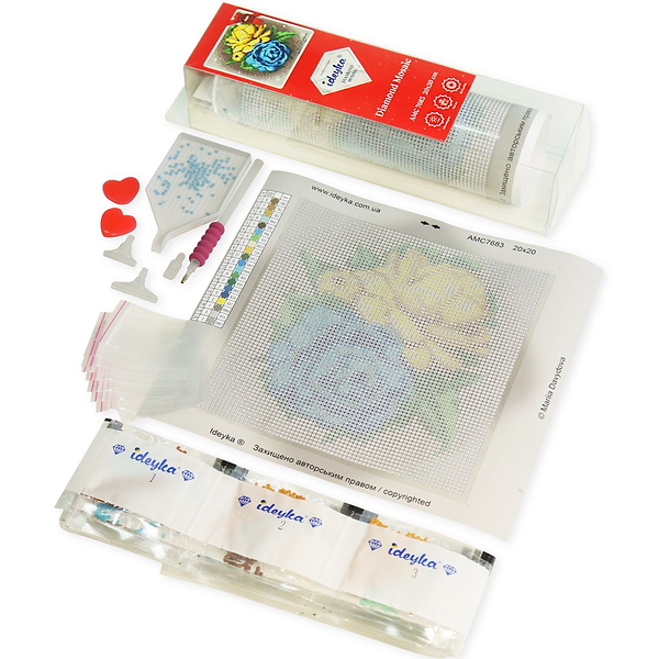 Фото - Алмазний живопис Ideyka Чарівні котики 30х40 см (AMC7852)