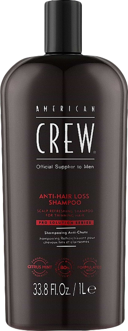 Шампунь чоловічий American Crew Anti-Hairloss Shampoo 1000 мл (738678002445)