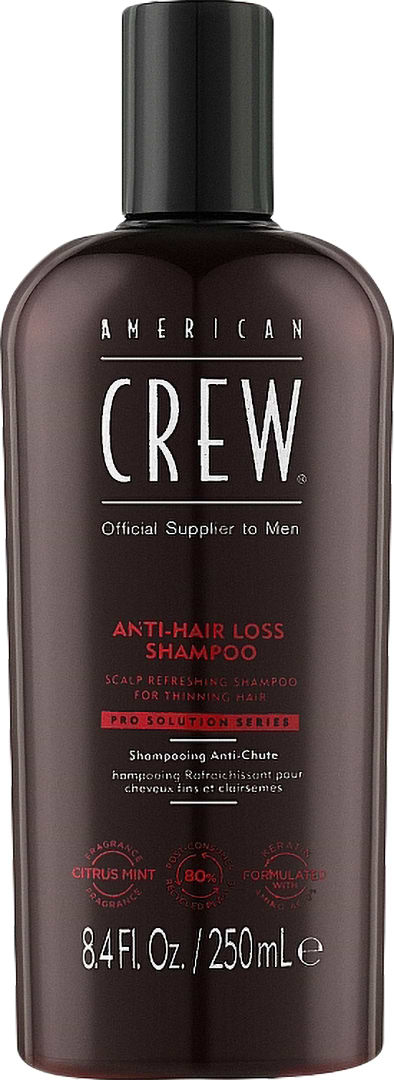 Шампунь чоловічий American Crew Anti-Hairloss Shampoo 250 мл (738678002438)