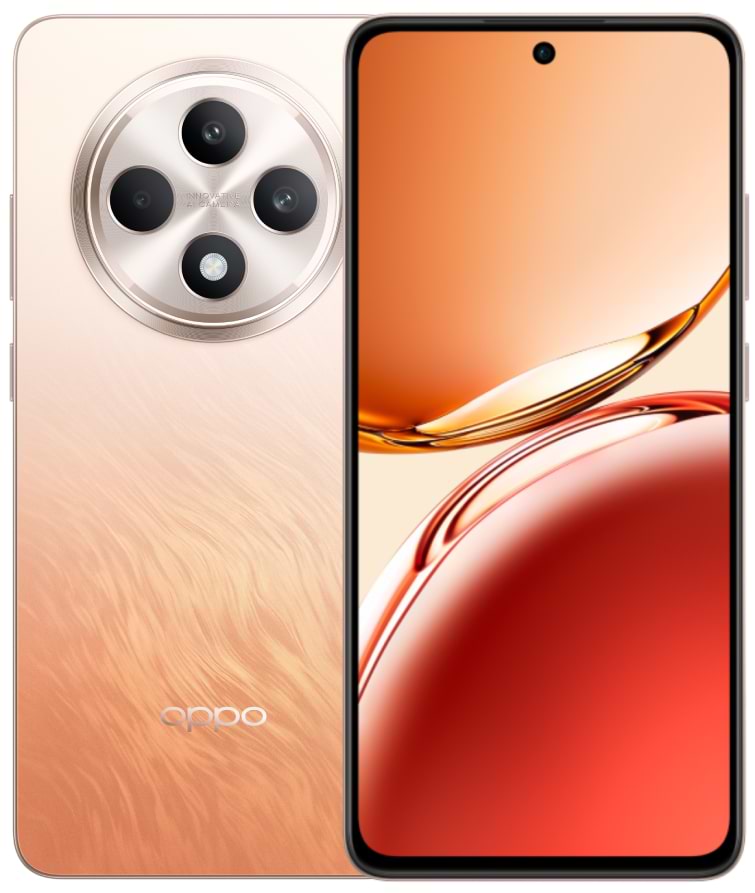 Смартфон OPPO Reno 12 F 5G 8/256Gb Amber Orange - Фото 1
