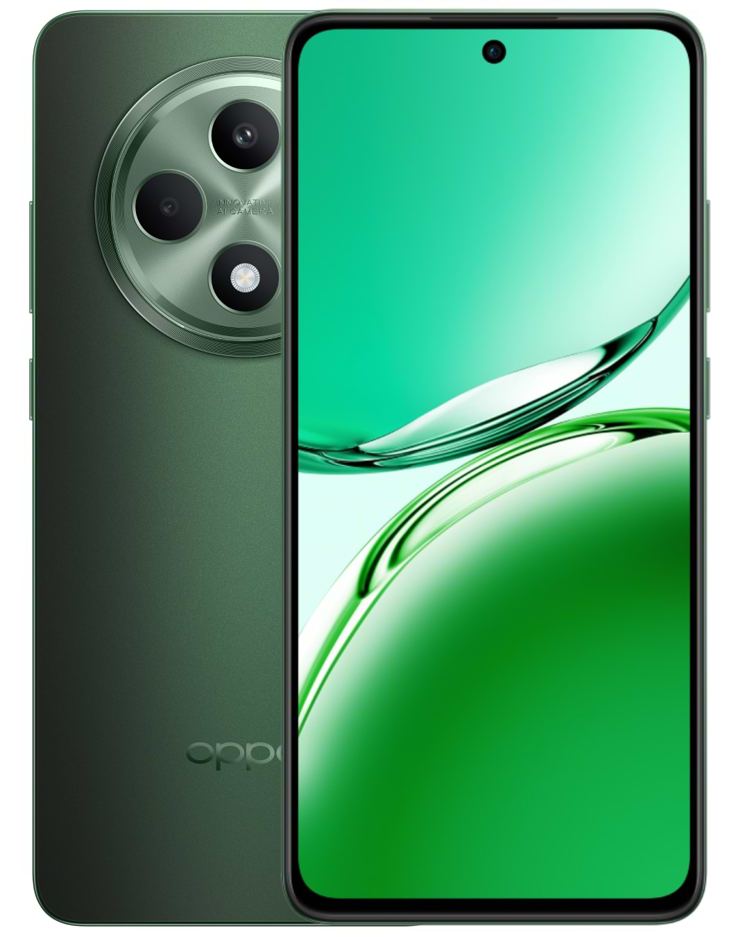 Смартфон OPPO Reno 12 FS 5G 12/512Gb Black Green - Фото 1