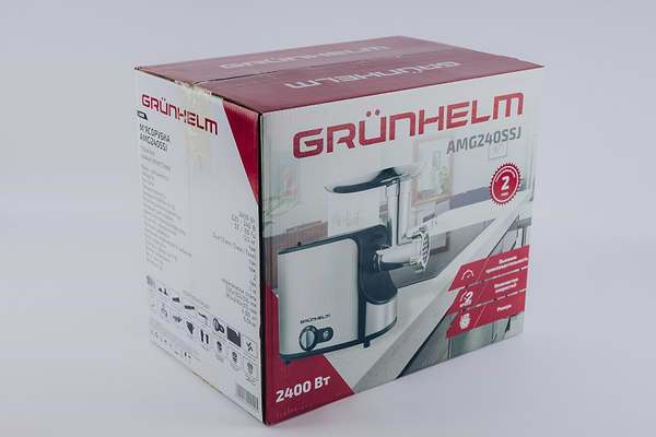 Фото - М'ясорубка Grunhelm AMG240SSJ