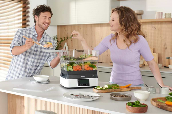 Фото - Пароварка Amica PT 4011