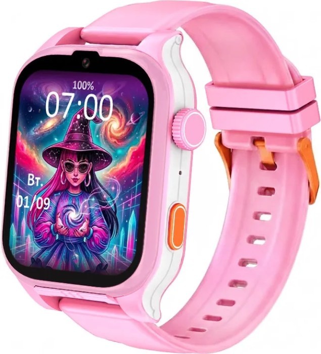 Детские часы AmiGo GO810 ULTRA 4G GPS Pink