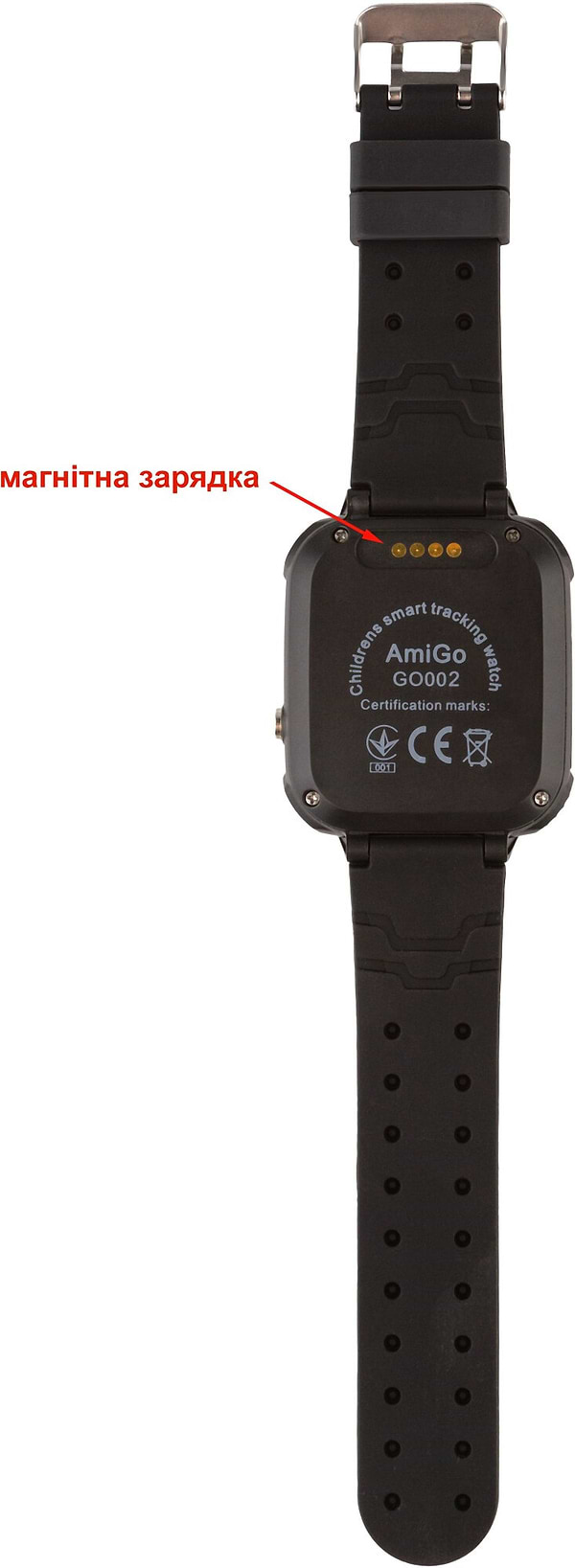 Фото - Детские часы AmiGo GO002 Swimming Camera WIFI Black