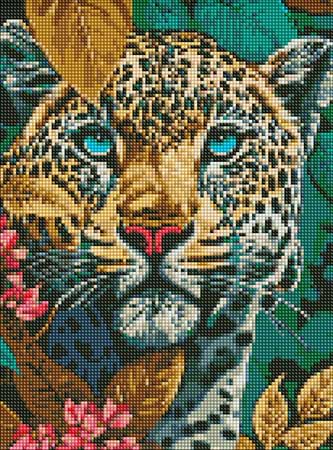 Алмазная живопись Ideyka Опасный зверь 30х40 см (AMO8135)