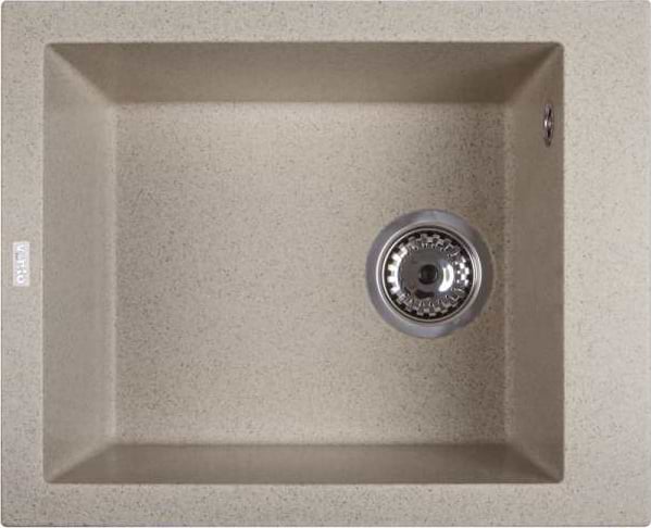 Мойка кухонная Ventolux Amore (Brown Sand) 500x400x200