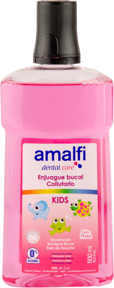 Фото - Ополіскувач для порожнини рота дитячий Amalfi 500 мл (AMWK500)