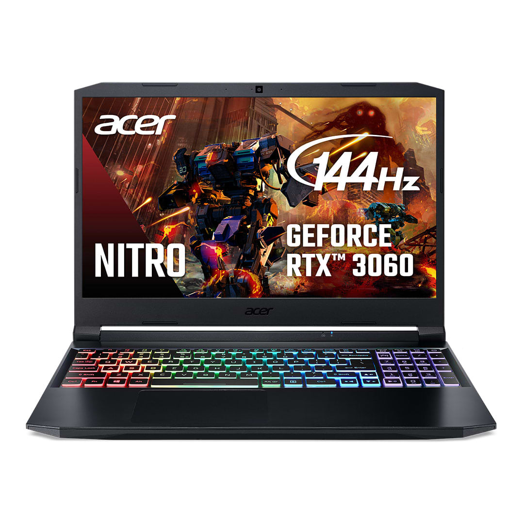 Ноутбук игровой Acer Nitro 5 AN515-57-54E0 (NH.QEWEU.00A) Shale Black - Фото 1