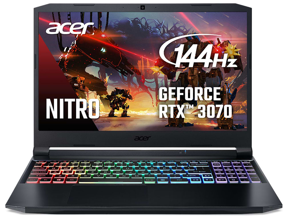 Ноутбук игровой Acer Nitro 5 AN515-57 (NH.QFGEU.008) Shale Black - Фото 1
