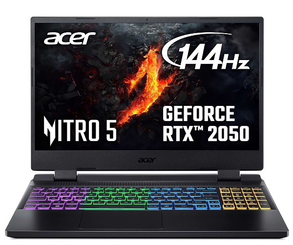Фото - Ноутбук ігровий Acer Nitro 5 AN515-58 (NH.QMZEU.006) Obsidian Black