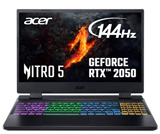 Ноутбук игровой Acer Nitro 5 AN515-58 (NH.QMZEU.006) Obsidian Black