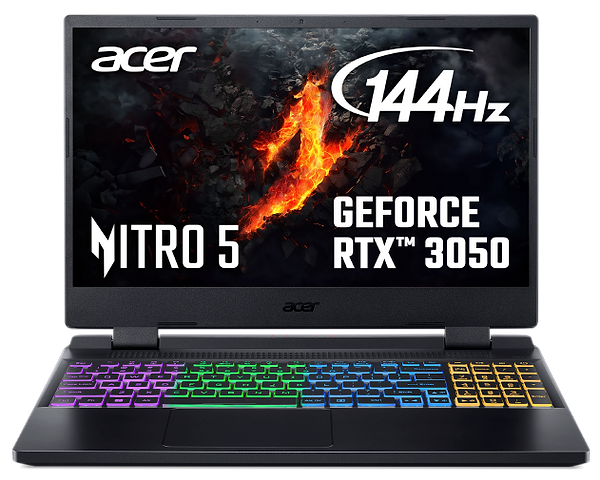 Фото - Ноутбук ігровий Acer Nitro 5 AN515-58 (NH.QFHEU.004) Obsidian Black