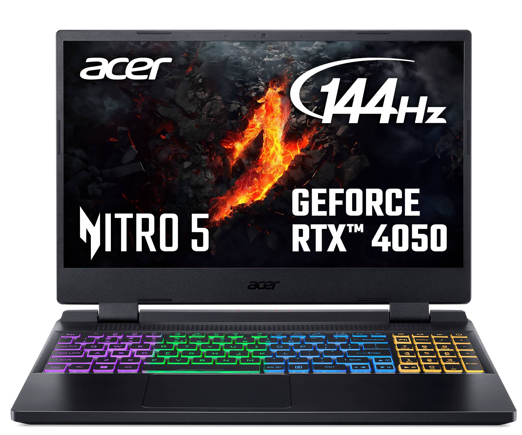 Ноутбук игровой Acer Nitro 5 AN515-58 (NH.QLZEU.00C) Obsidian Black - Фото 1