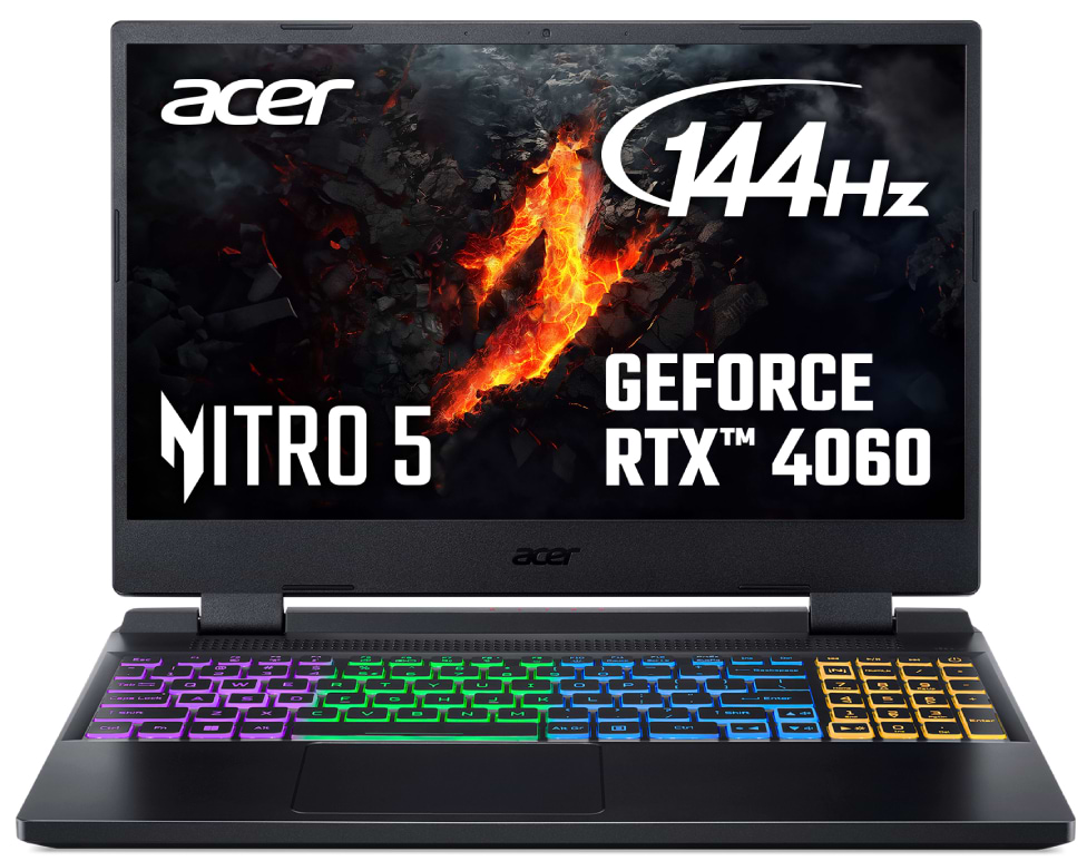 Ноутбук ігровий Acer Nitro 5 AN515-58 (NH.QM0EU.00E) Black - Фото 1