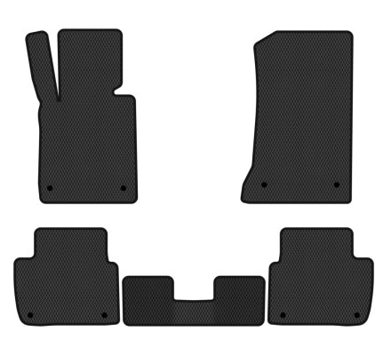 EVA коврики в салон авто EVAtech для 3 Series (E46) RWD BMW 1998-2001 4 поколение Sedan EU BM31443C5RBB