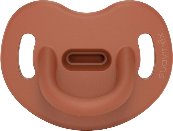 Фото - Анатомическая пустышка Suavinex 0-6 мес. Colour Essence коричневая (308082)