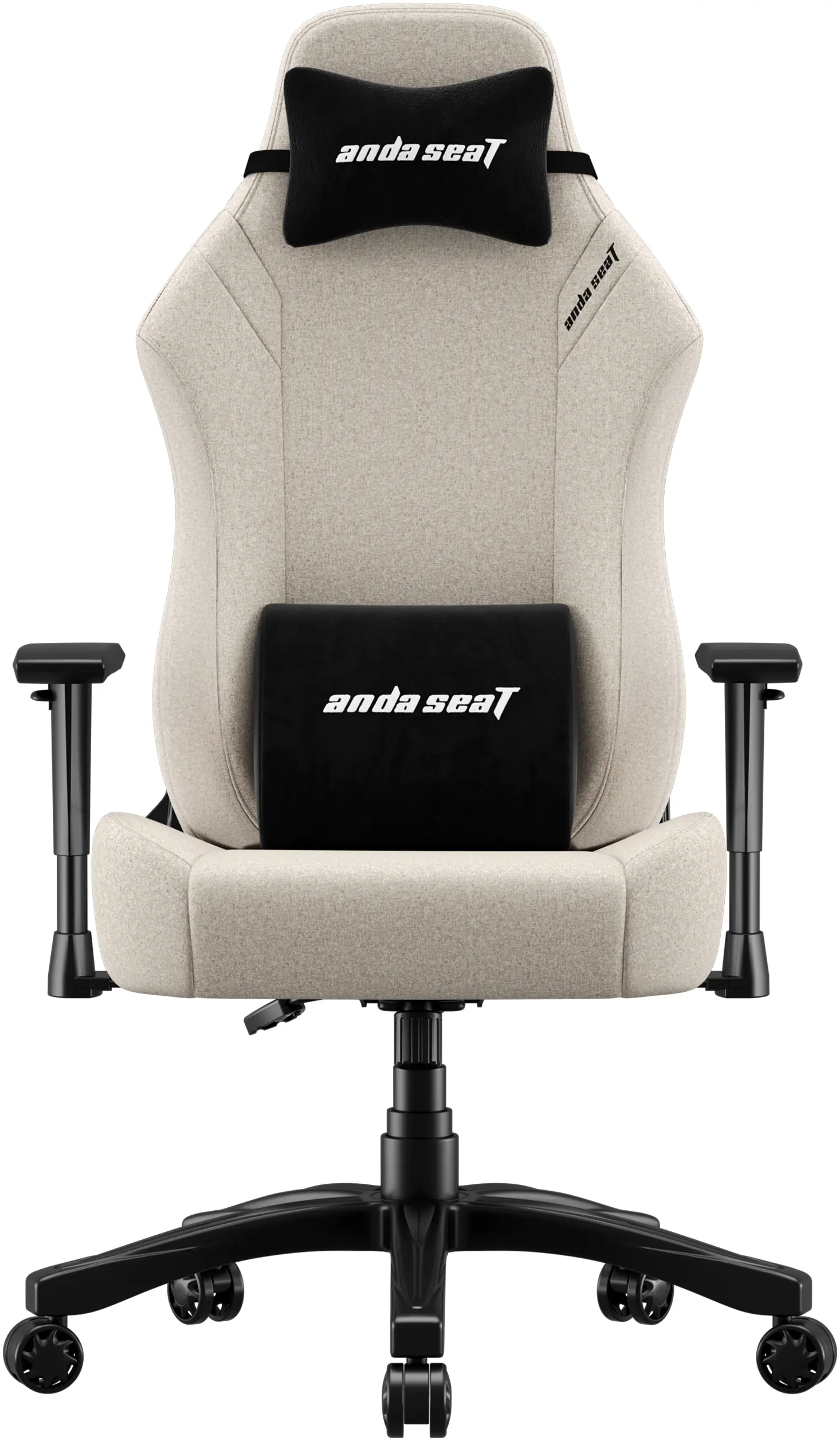 Крісло для геймерів Anda Seat Luna Size L Ivory Fabric (AD18-44-I-F)