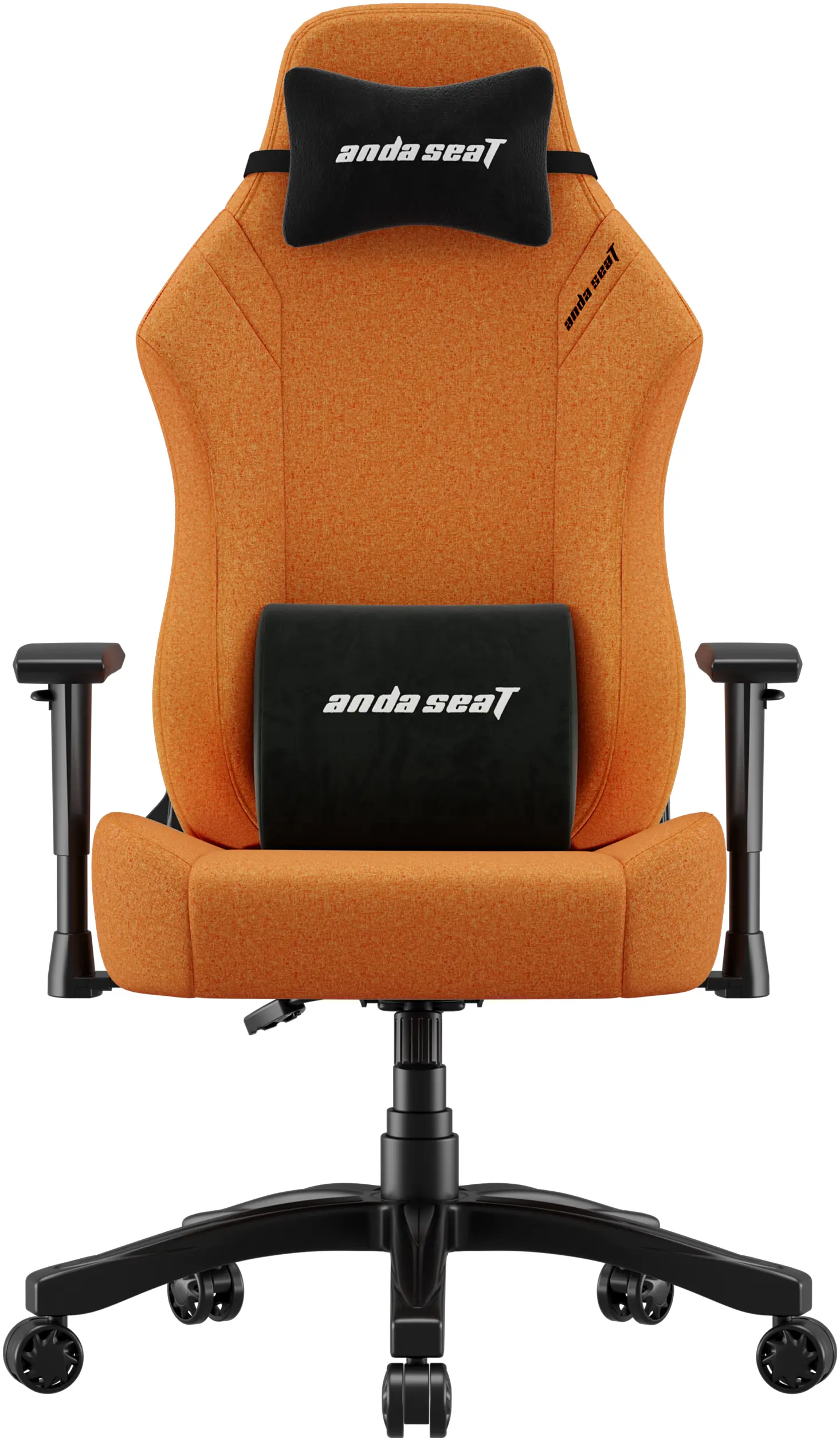 Крісло для геймерів Anda Seat Luna Size L Orange Fabric (AD18-44-O-F)
