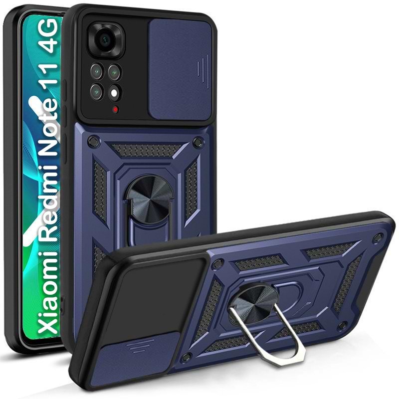 Чехол для смартфона BeCover Military for Xiaomi Redmi Note 11 4G/10 2021/10 2022 Blue (708228) - Фото 1