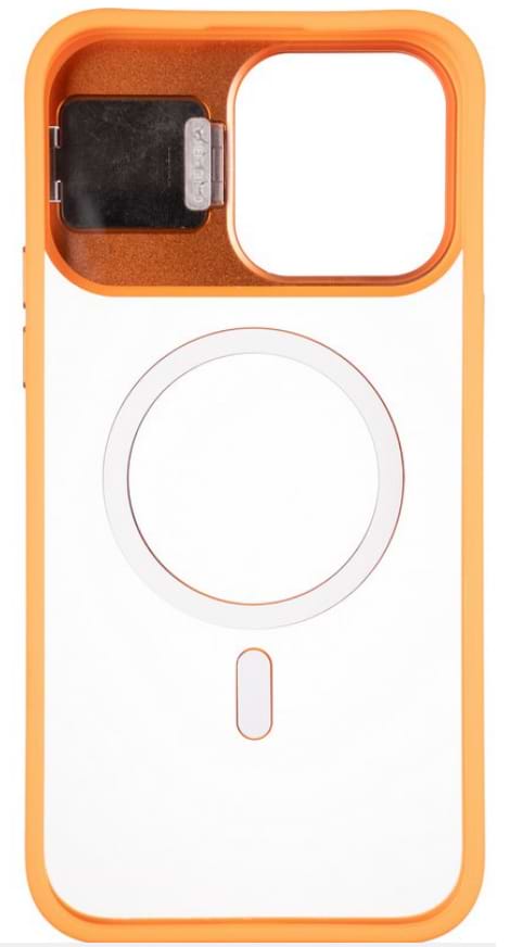 Фото - Чохол для смартфону Gelius Yoga Case Camera stand MagSafe for iPhone 14 Pro Max Flame Orange (98599)
