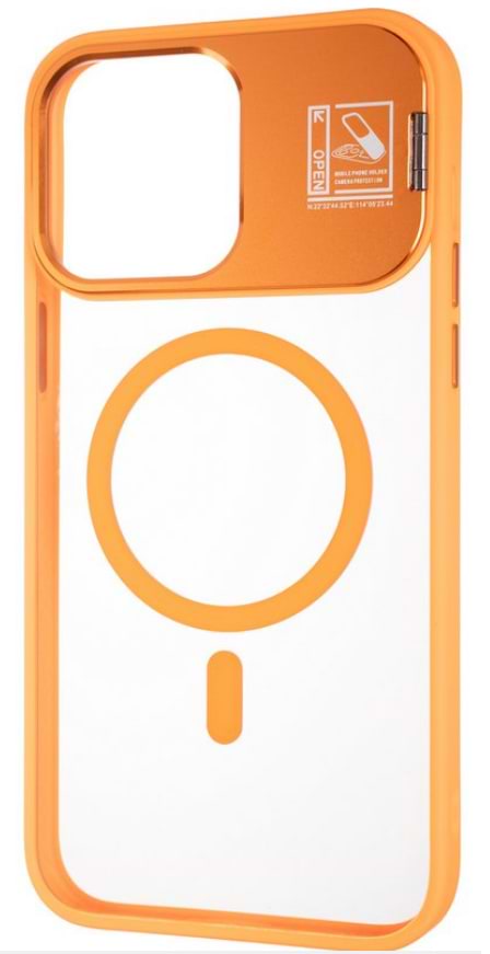 Фото - Чохол для смартфону
 Gelius Yoga Case Camera stand MagSafe for iPhone 13 Pro Flame Orange (98601)