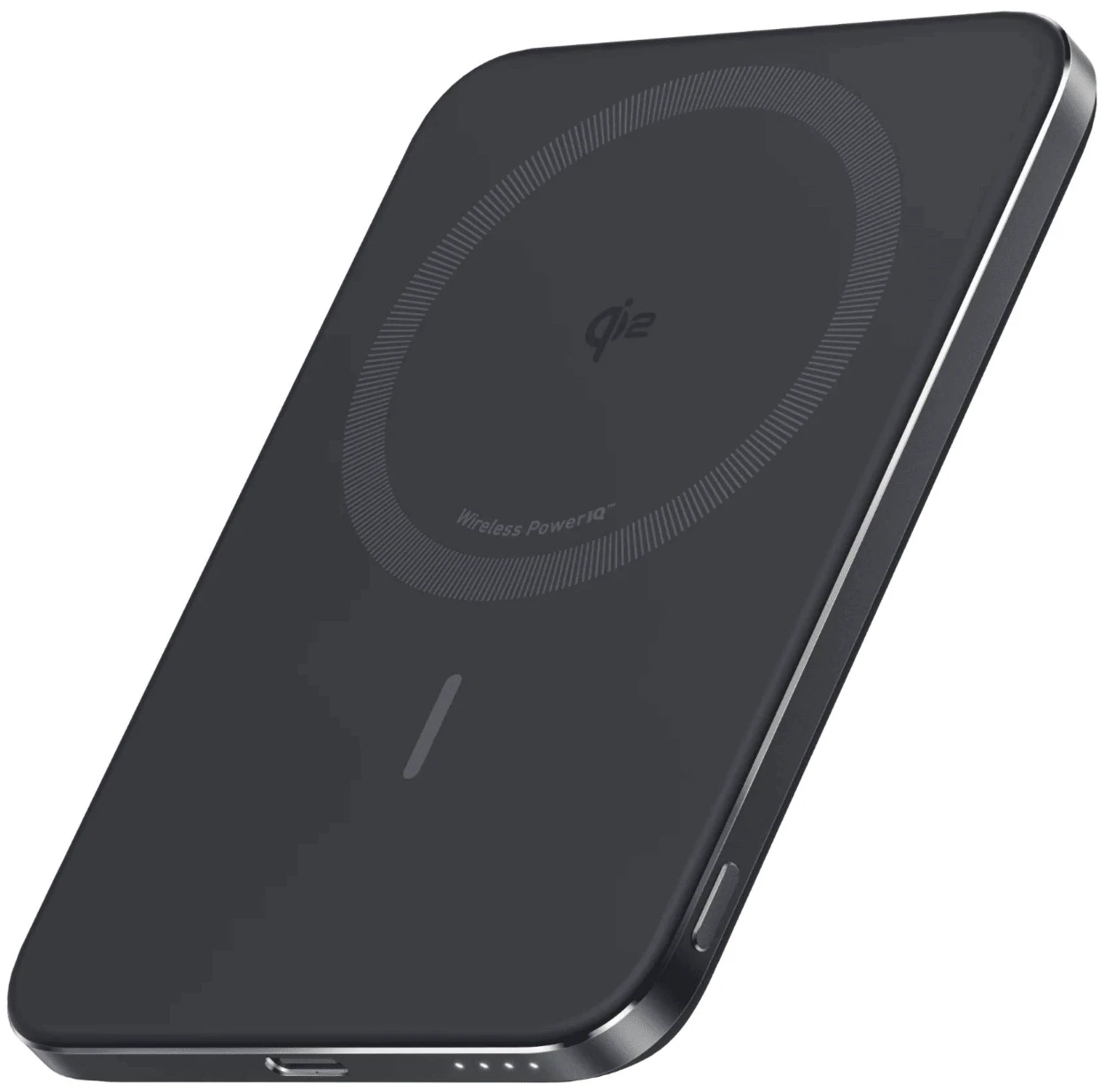 Батарея мобильная Anker Nano - 5000 mAh Qi2 15W MagGo Slim Black (A1665H11)