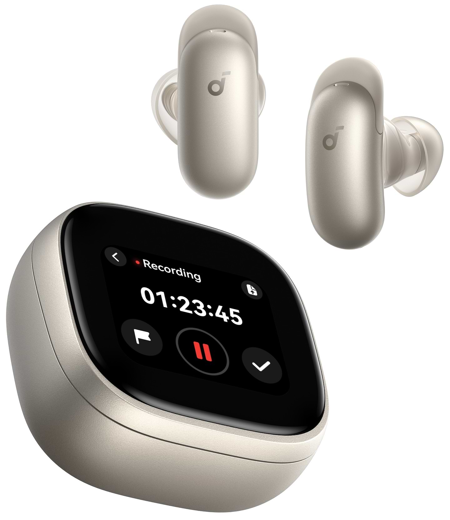 Навушники вкладиші бездротові TWS Anker SoundСore Liberty 5 Pro Max Golden (D1204GB1)