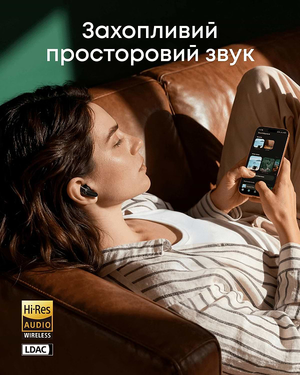 Фото - Навушники вкладиші бездротові Anker SoundСore Liberty Buds Black (D1200G11)