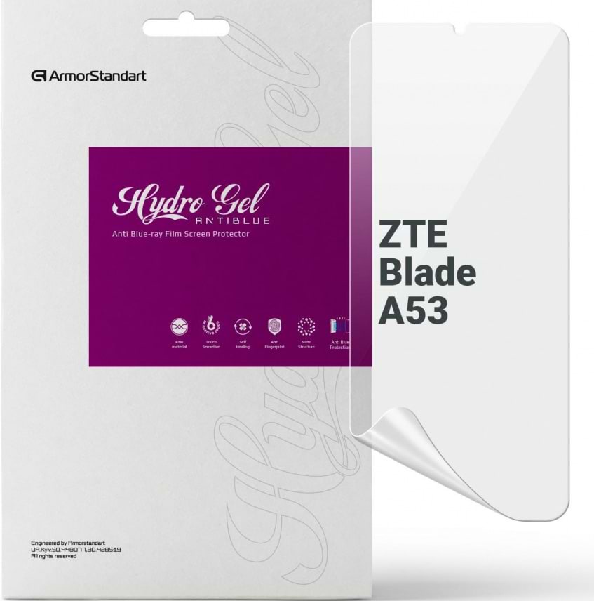 Захисна плівка для смартфону Armorstandart Anti-Blue for ZTE Blade A53 (ARM68868)