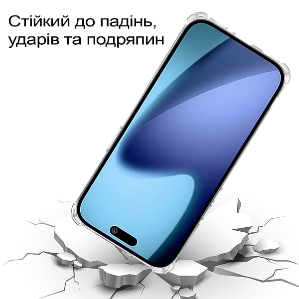 Фото - Чехол для смартфона BeCover Anti-Shock for Apple iPhone 17 Air Clear (713795)