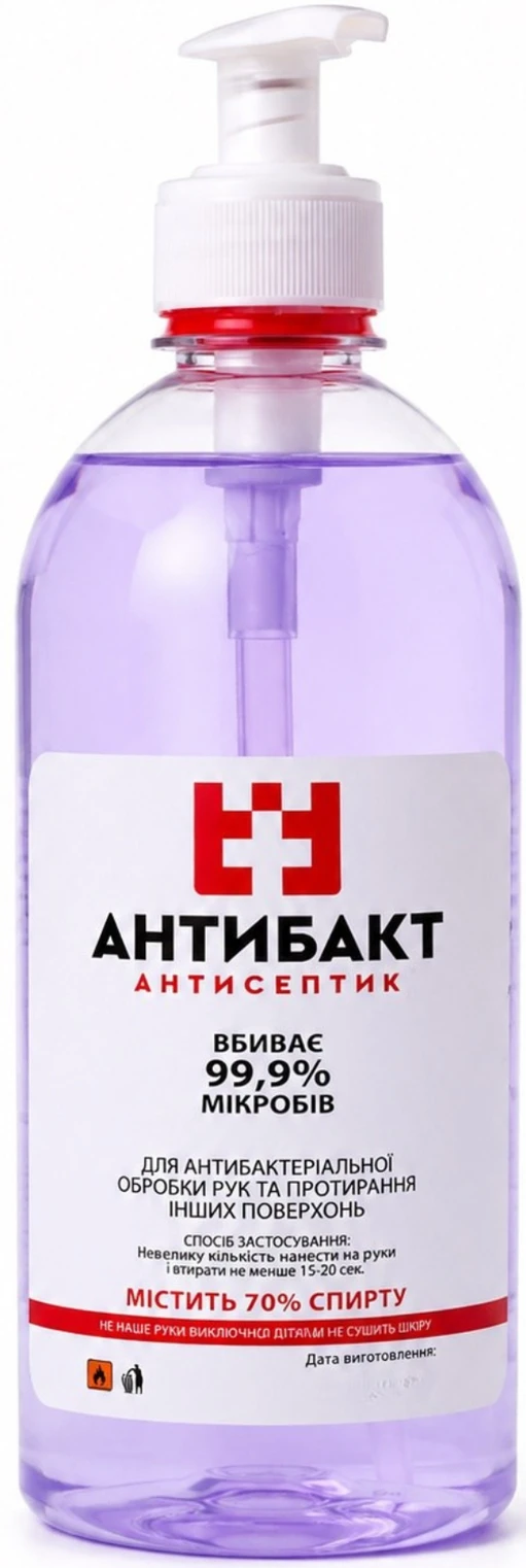 Дезінфікуючий засіб для рук Poputchik Антибакт 1 л  (52-290-IS)