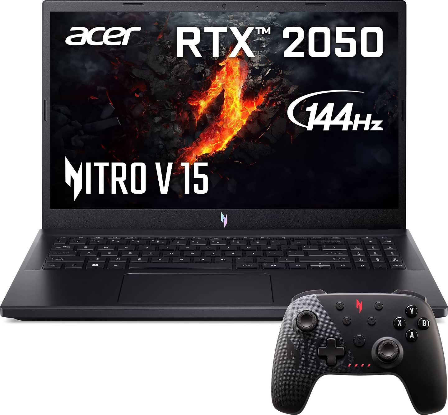 Ноутбук игровой Acer Nitro V 15 ANV15-41 (NH.QSJEU.00A) Black - Фото 1