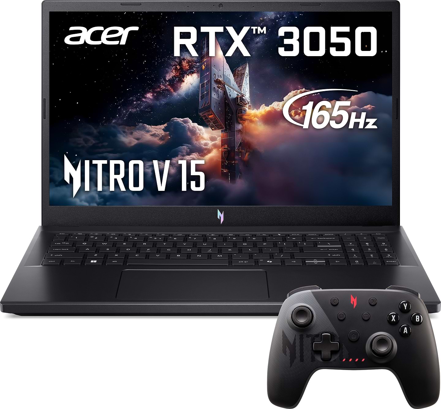 Ноутбук игровой Acer Nitro V 15 ANV15-41 (NH.QSHEU.00K) Black - Фото 1