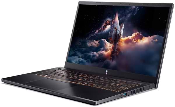 Фото - Ноутбук игровой Acer Nitro V 15 ANV15-52-529K (NH.QZ7EU.00E) Obsidian Black