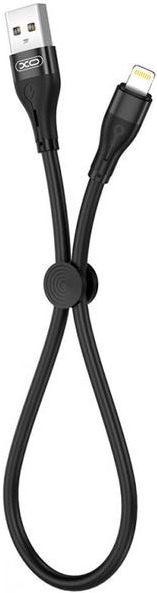Кабель синхронізації даних XO NB179 2.4A/0,25m Black (XO-NB179-025-BK)
