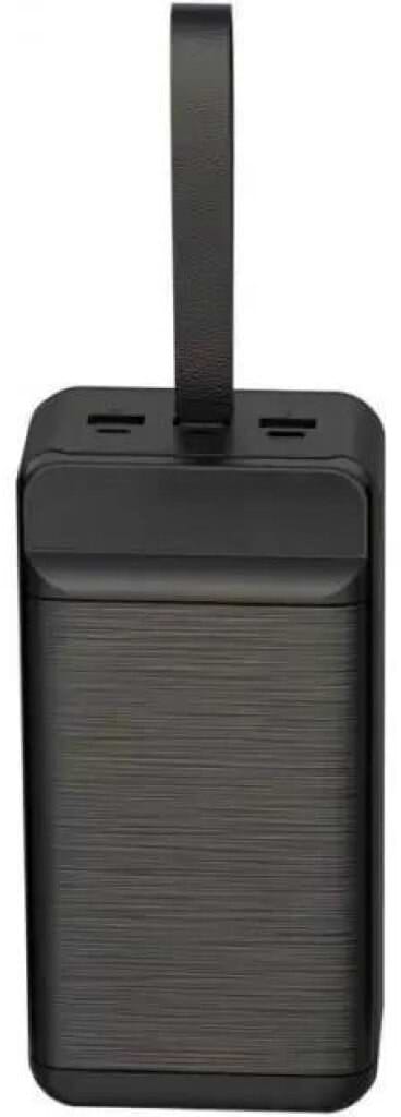 Фото - Батарея мобільна XO 50000 mAh 20W PD+QC Black (PR158)
