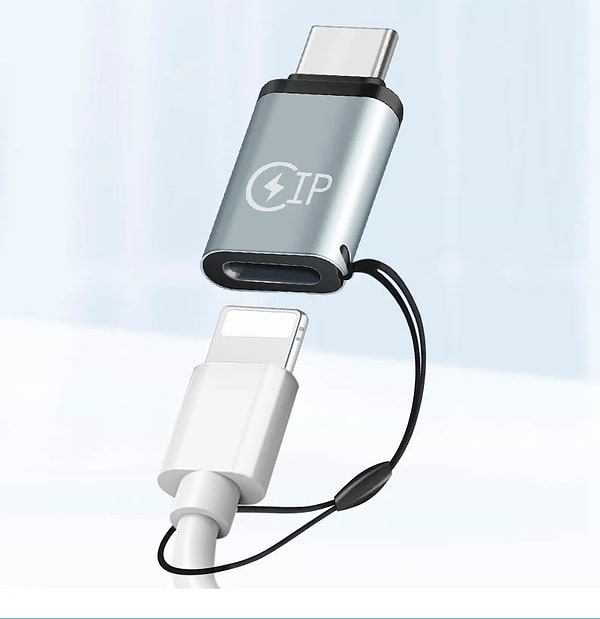 Фото - Перехідник XOKO AC-027 Lightning -Type-C Gray (XK-AC-027)