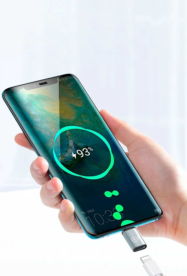 Фото - Перехідник XOKO AC-027 Lightning -Type-C Gray (XK-AC-027)