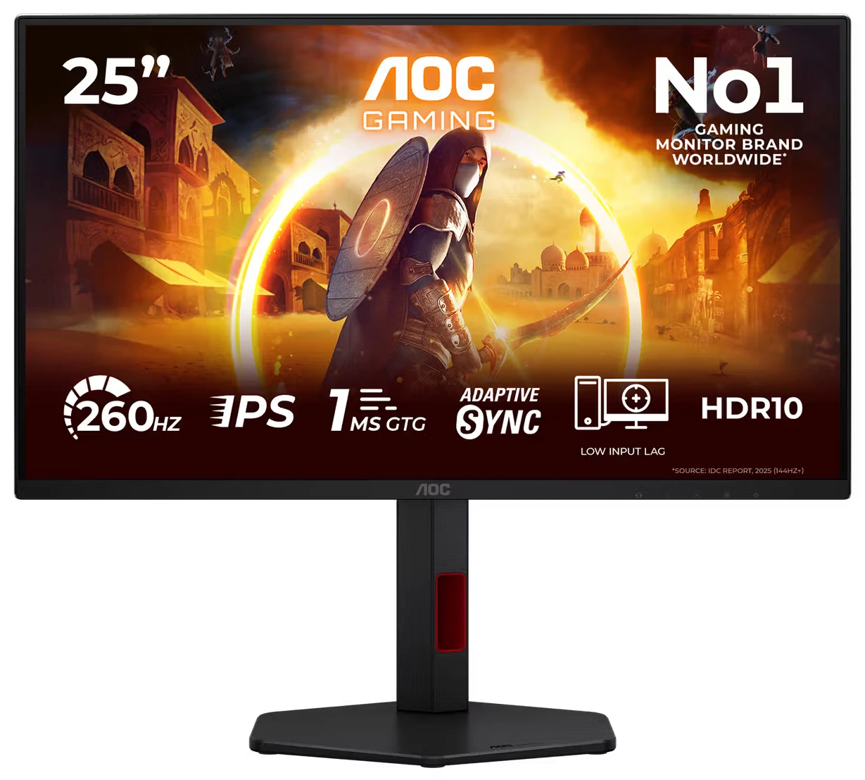 Монитор игровой AOC 25G4ZR Black