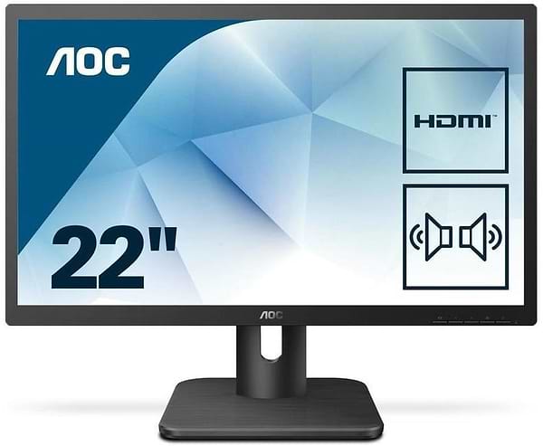 Фото - Монітор AOC 22E1D Black