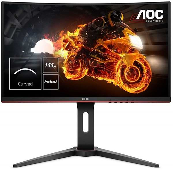 Фото - Монитор игровой AOC C24G1 Black-Red