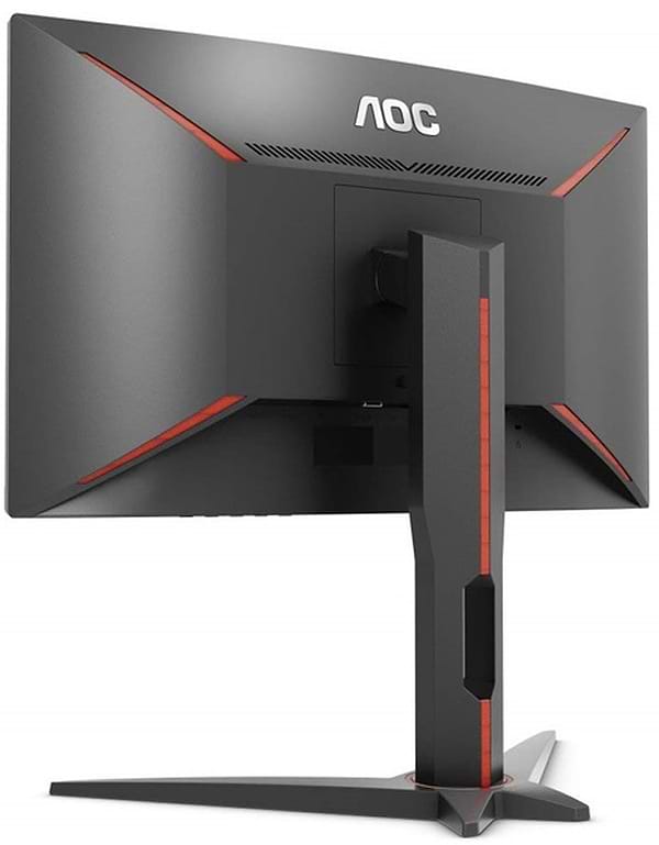 Фото - Монитор игровой AOC C24G1 Black-Red