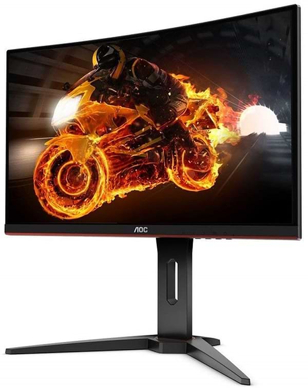 Фото - Монитор игровой AOC C24G1 Black-Red
